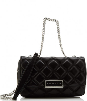 Женская сумка GUESS KIKI Luxe HWKIKIL0121 в стеганной коже черная