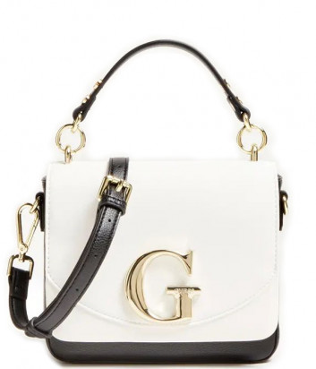 Женская сумка GUESS Genevieve Mini HWGENVP0287 черно-белая