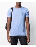 Мужская футболка KARL LAGERFELD Ikonik 215M1702 голубая