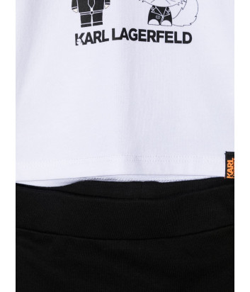 Костюм для мальчиков KARL LAGERFELD Kids Z98076 футболка и шорты