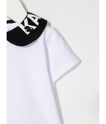 Костюм для девочки KARL LAGERFELD Kids Z98080 комбинезон и футболка с воротником