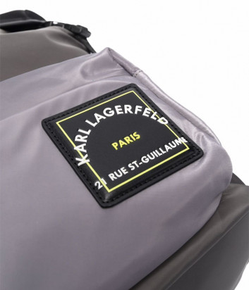 Рюкзак KARL LAGERFELD 215M3046 с внешним карманом и логотипом