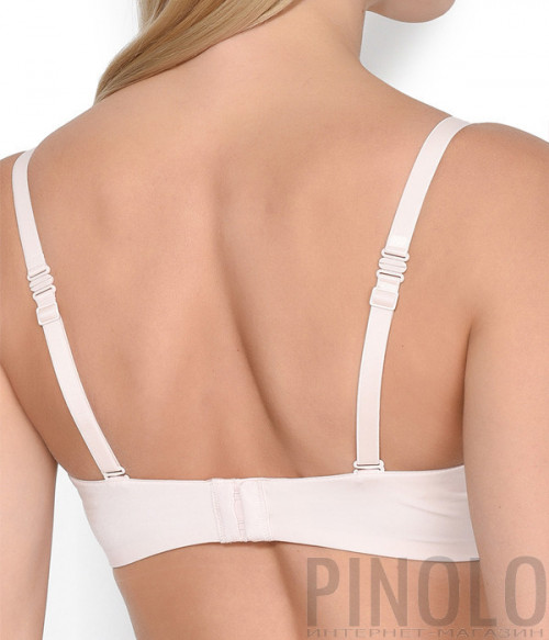 Бюстгальтер-бандо Simone Perele Inspiration 12W303 с плотной чашкой пудровый