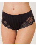 Трусы-слипы Simone Perele Amour 13R770 высокой посадки темно-серые