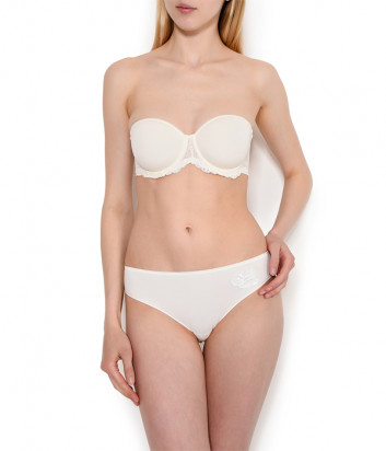 Трусики-слипы Simone Perele Andora 131720 из нежной микрофибры молочные