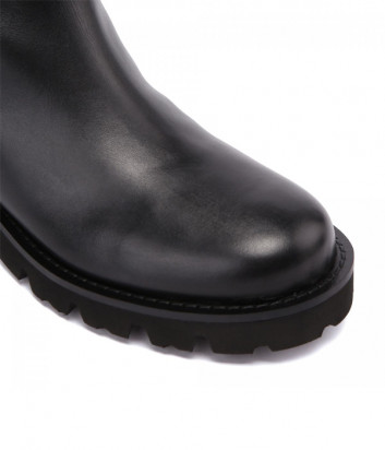 Женские ботинки BALDININI D2B390 в стеганной коже черные