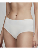 Высокие трусики GISELA Undies 10228 с кружевом молочные