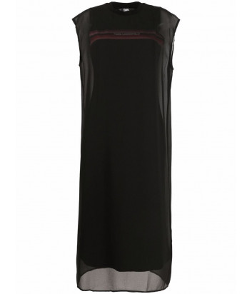 Двойное платье KARL LAGERFELD 215W1350 черное