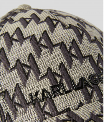 Жаккардовая кепка KARL LAGERFELD 216W3414 с монограммой