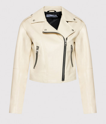 Классическая косуха CALVIN KLEIN Jeans J20J216264 молочная