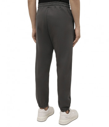 Спортивные брюки COMME DES FUCKDOWN CDFU1234 зеленые с логотипом