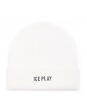 Женская шапка ICE PLAY W2M130409014 белая с логотипом