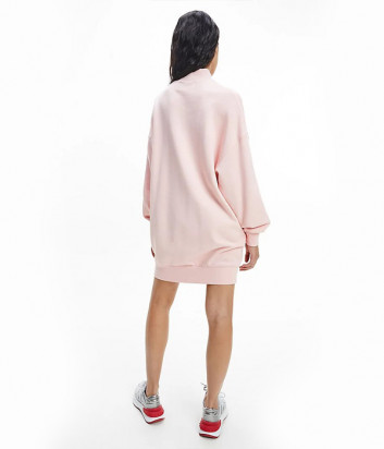 Платье-свитшот CALVIN KLEIN Jeans J20J217571 нежно-розовое