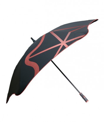 Зонт-трость Blunt Golf G1 противоштормовой с красным рисунком