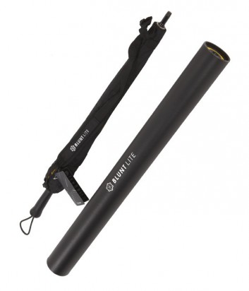 Облегченный зонт-трость Blunt Lite среднего размера черный