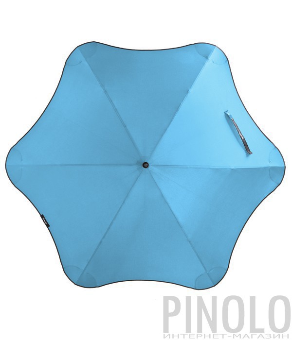 Облегченный зонт Blunt Lite Plus с системой быстрого высыхания голубой
