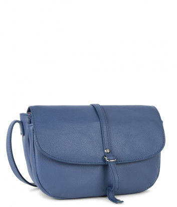 Кожаная сумка через плечо LANCASTER Soft Vintage 578-25 синяя