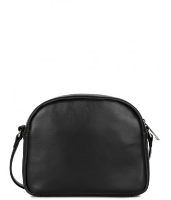 Кожаная сумка через плечо LANCASTER Soft Vintage 578-29 с внешним карманом черная