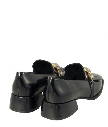 Туфли TOSCA BLU SF2103S045 в полированной коже с декором черные