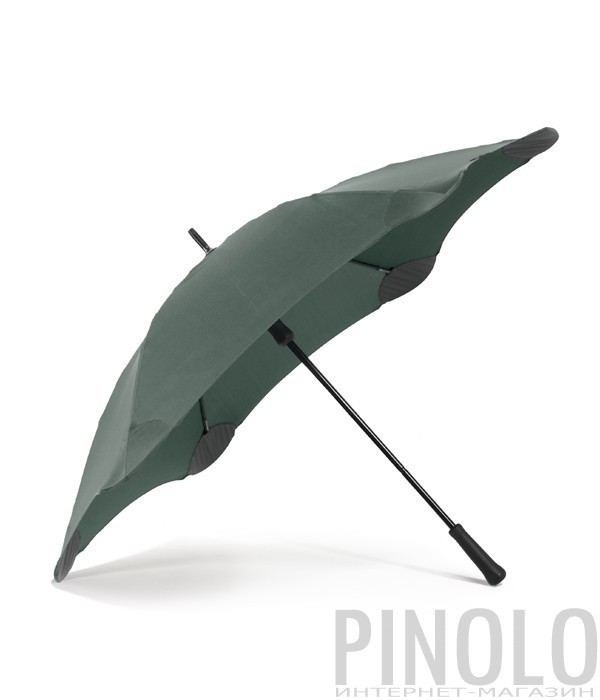 Зонт-трость Blunt XL противоштормовой с большим куполом темно-зеленый