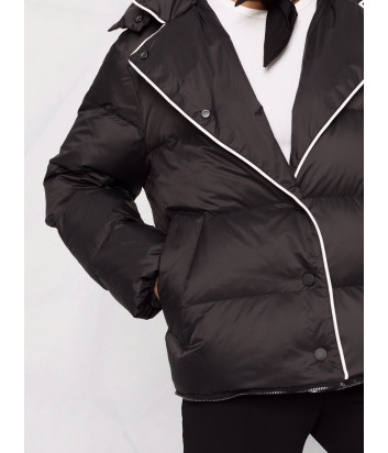 Стеганное пальто-куртка трансформер KARL LAGERFELD 216W1502 черное