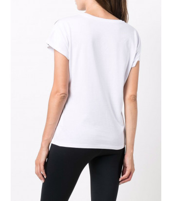 Футболка EA7 EMPORIO ARMANI 6KTT04 TJBEZ белая с логотипом