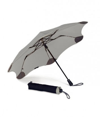 Зонт полуавтомат Blunt XS Metro компактного размера светло-серый