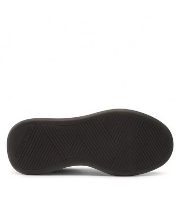 Высокие кожаные кроссовки KARL LAGERFELD KL62040 комбинированные