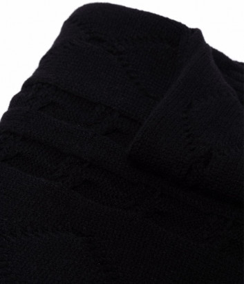 Шарф PINKO 1G2051 с узором черный