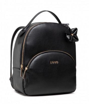 Рюкзак из экокожи LIU JO NF1006 E0040 с внешним карманом черный