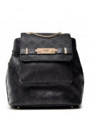 Рюкзак GUESS Bea HWVS8132320 в экокоже с тиснением черный