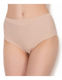 Женские трусы-слипы JANIRA Best Comfort 31673 с высокой талией кофейные