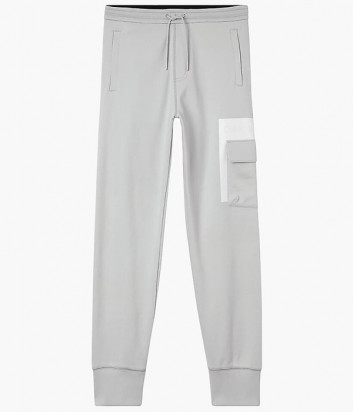 Мужской спортивный костюм CALVIN KLEIN Jeans J30J319697/J30J319777 светло-серый Мужской спортивный костюм CALVIN KLEIN Jeans J30J319697/J30J319777 светло-серый
