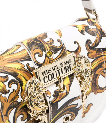 Сумка через плечо VERSACE Jeans Couture 72VA4BF2 белая с принтом