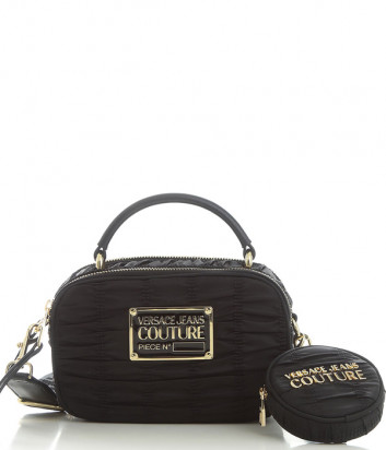 Маленькая сумочка VERSACE Jeans Couture 72VA4BX2ZS225 стеганная черная