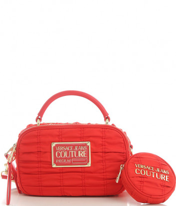 Маленькая сумочка VERSACE Jeans Couture 72VA4BX2ZS225 стеганная красная