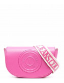 Сумка через плечо VERSACE Jeans Couture 72VA4BV1 с тисненым логотипом розовая