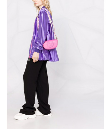Сумка через плечо VERSACE Jeans Couture 72VA4BV1 с тисненым логотипом розовая