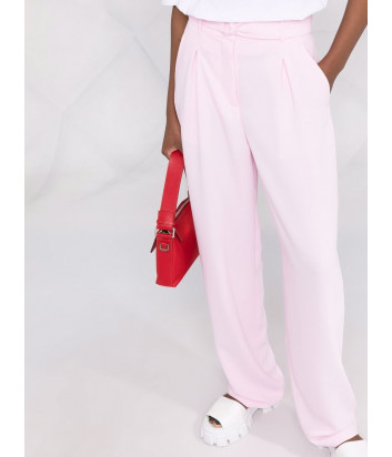 Широкие брюки ICEBERG B1415149 с завышенной талией нежно-розовые