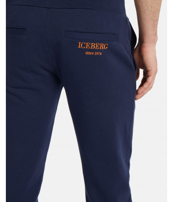 Спортивные брюки ICEBERG B0106300 синие с логотипом