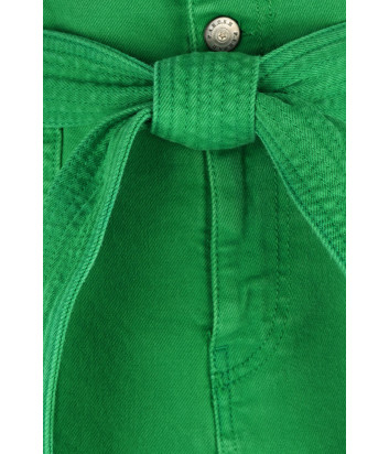 Джинсовые шорты P.A.R.O.S.H. CABAREXY D210103 зеленые