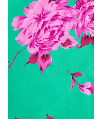 Лиф-бандо от купальника SEAFOLLY 31319-932 зеленый с цветочным принтом