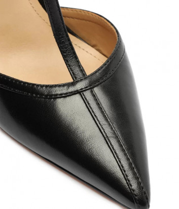 Кожаные босоножки SCHUTZ 030940 черные