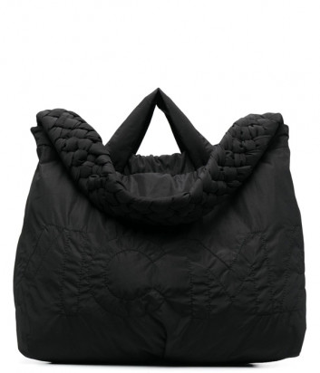 Объемная сумка VIC MATIE 1A0102T из текстиля черная