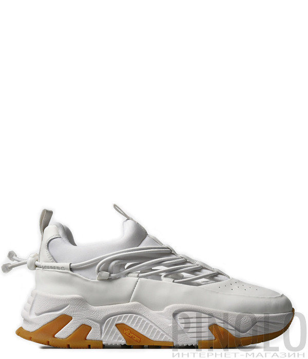 Кожаные кроссовки ICEBERG 22EID190602 белые