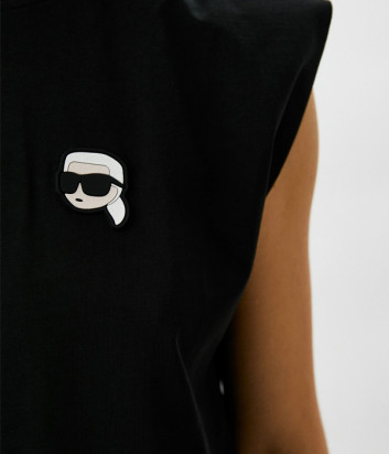 Футболка KARL LAGERFELD 230W1723 черная