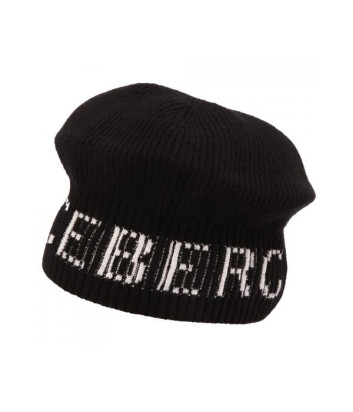 Вязаный берет в рубчик ICEBERG 304472399000 черный