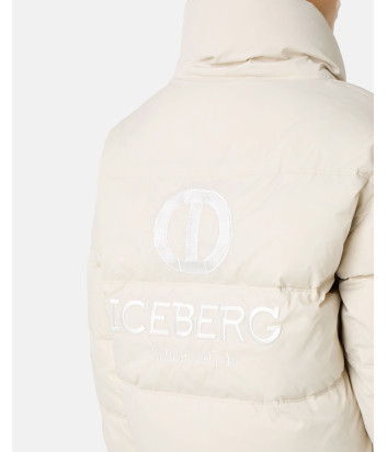 Короткий пуховик ICEBERG 22II2P0J03164001342 бежевый