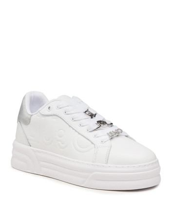 Кроссовки LIU JO Cleo 09 BA3005 PX332 с тиснением и декором белые