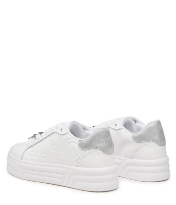 Кроссовки LIU JO Cleo 09 BA3005 PX332 с тиснением и декором белые